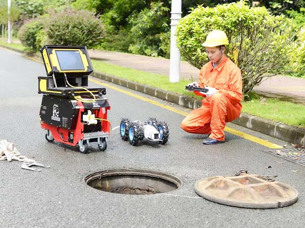 梁山管道机器人检测